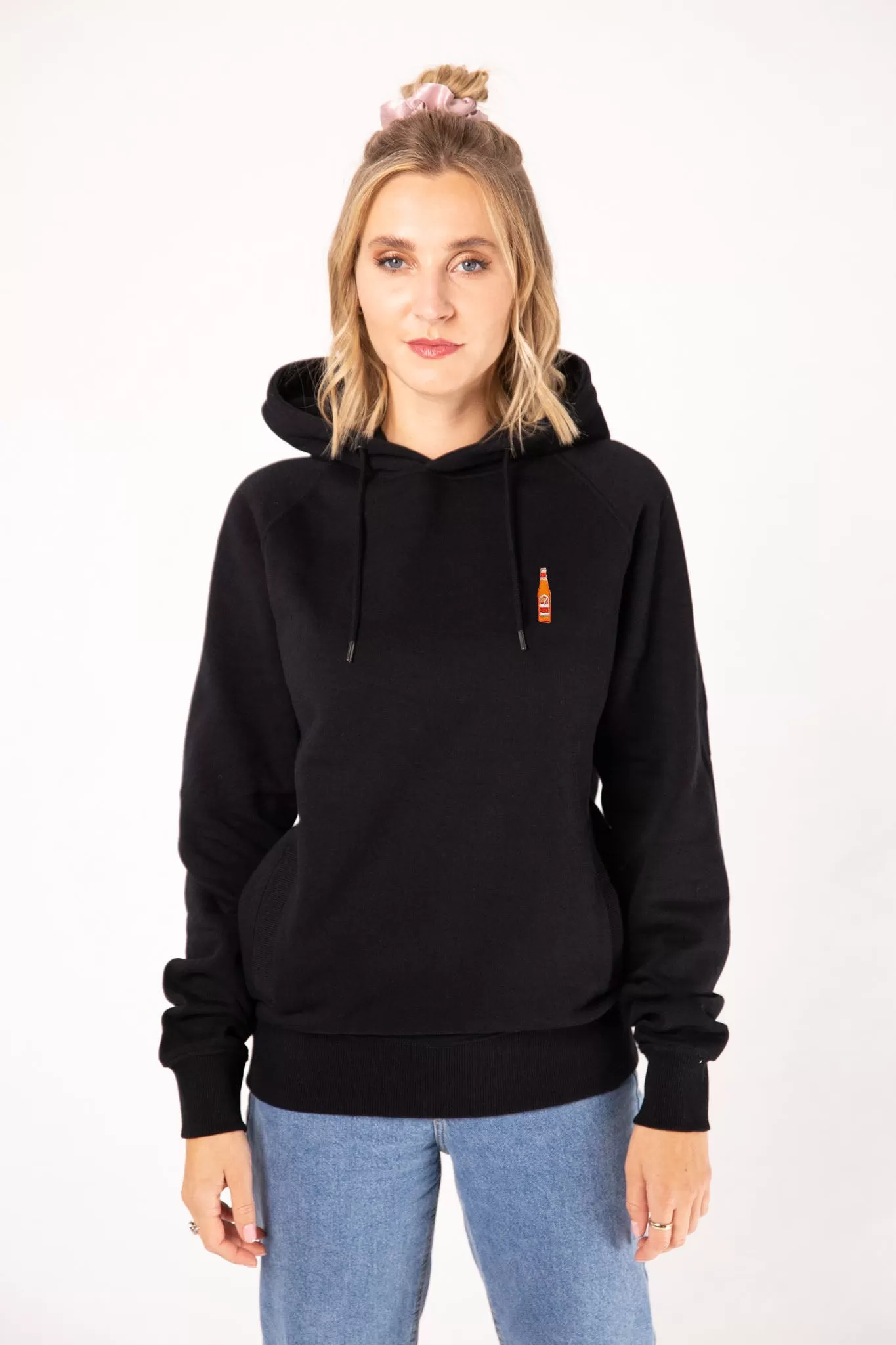 Somersby Orange Spritz | Bestickter Bio-Baumwoll Frauen Hoodie