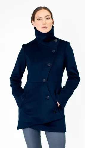 Swerve Coat / Navy / *Peacoat length *Relaxed fit