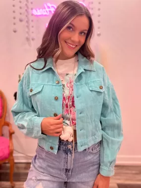 The Jade Denim Jacket