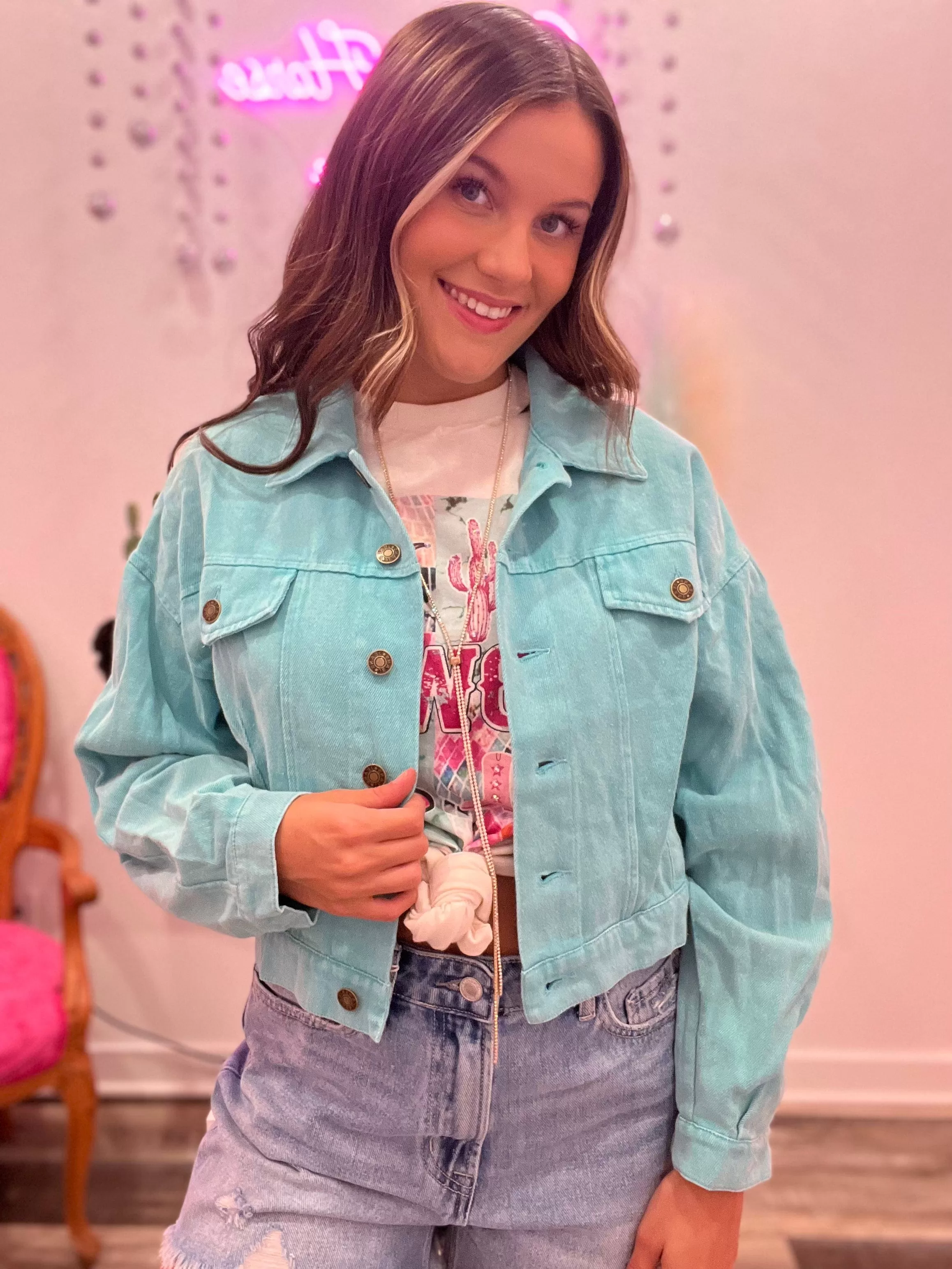 The Jade Denim Jacket