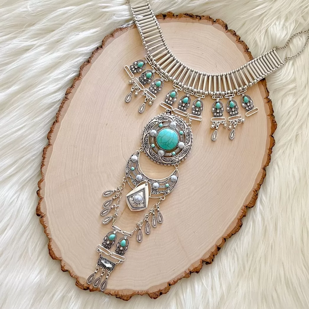 Toria Boho Statement Necklace