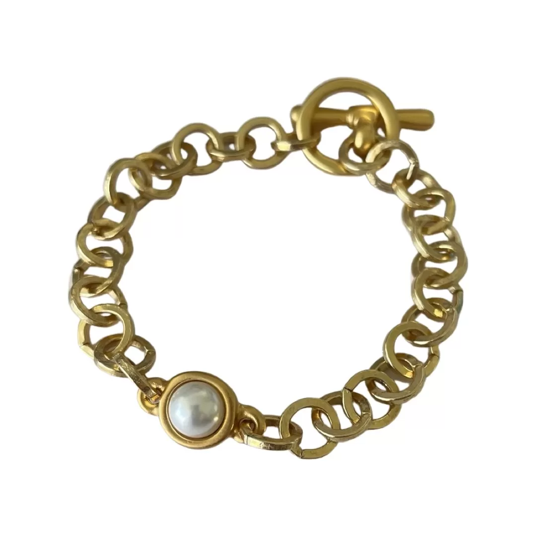 TRA-LA-RA PERLADA SINGLE PEARL BRACELET