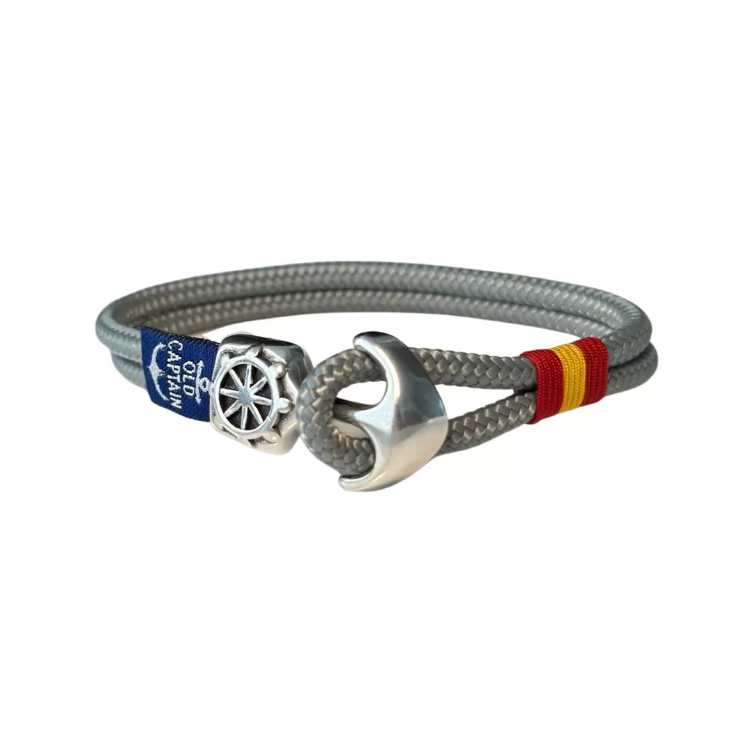 TUCCO OLD CAPTAIN ANCHOR HALYARD ROPE MEN BRACELET