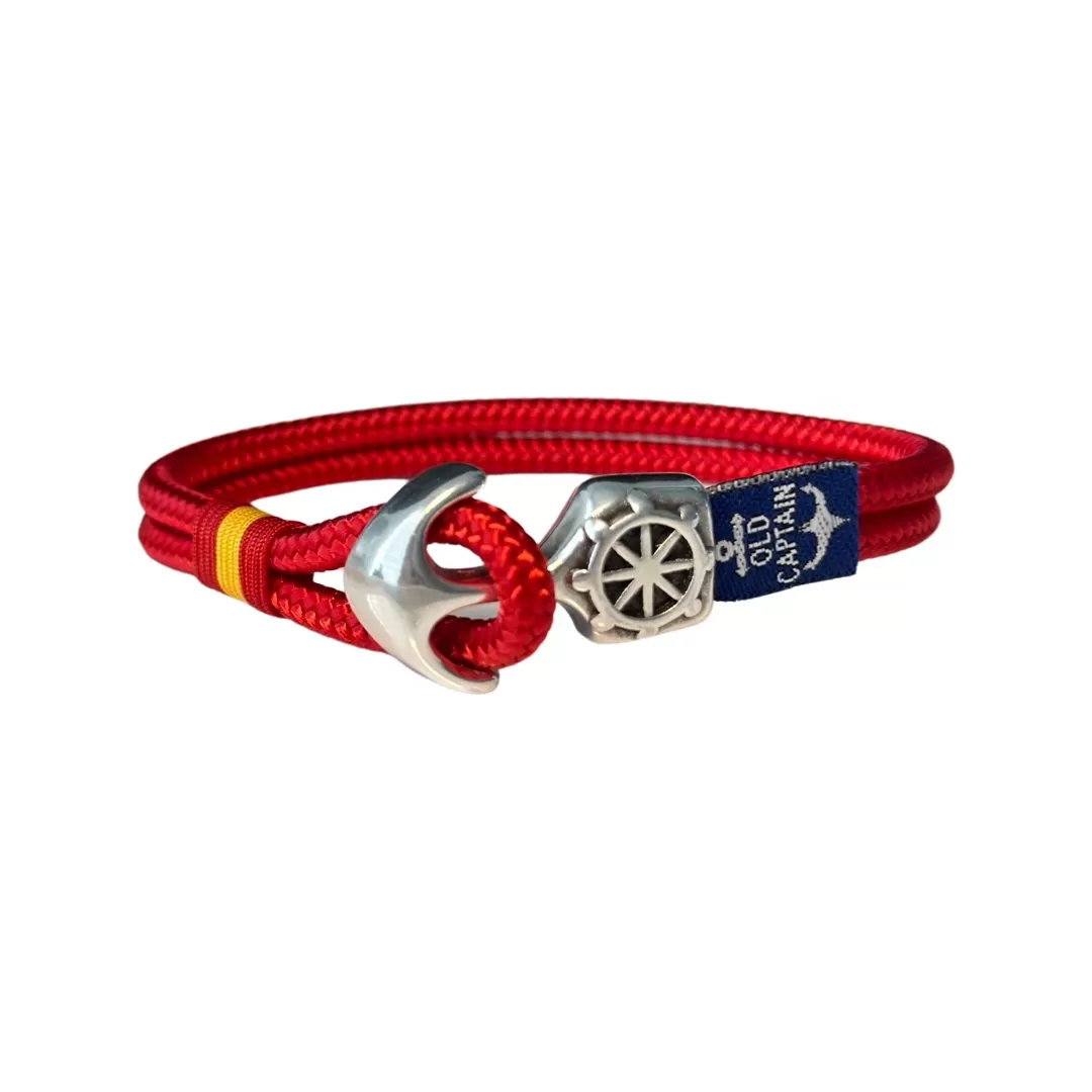 TUCCO OLD CAPTAIN ANCHOR HALYARD ROPE MEN BRACELET