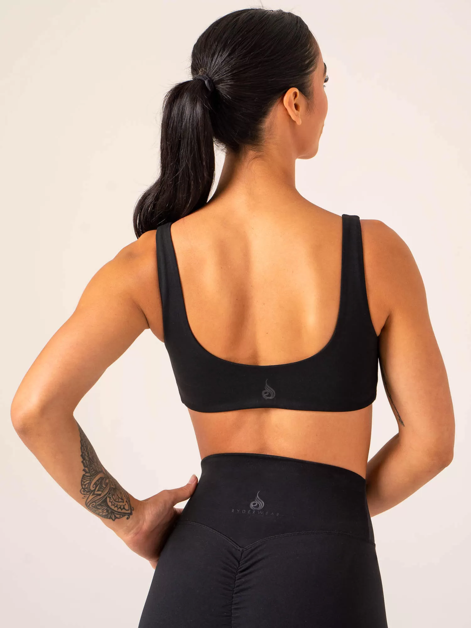 Unstoppable Lounge Bra - Black