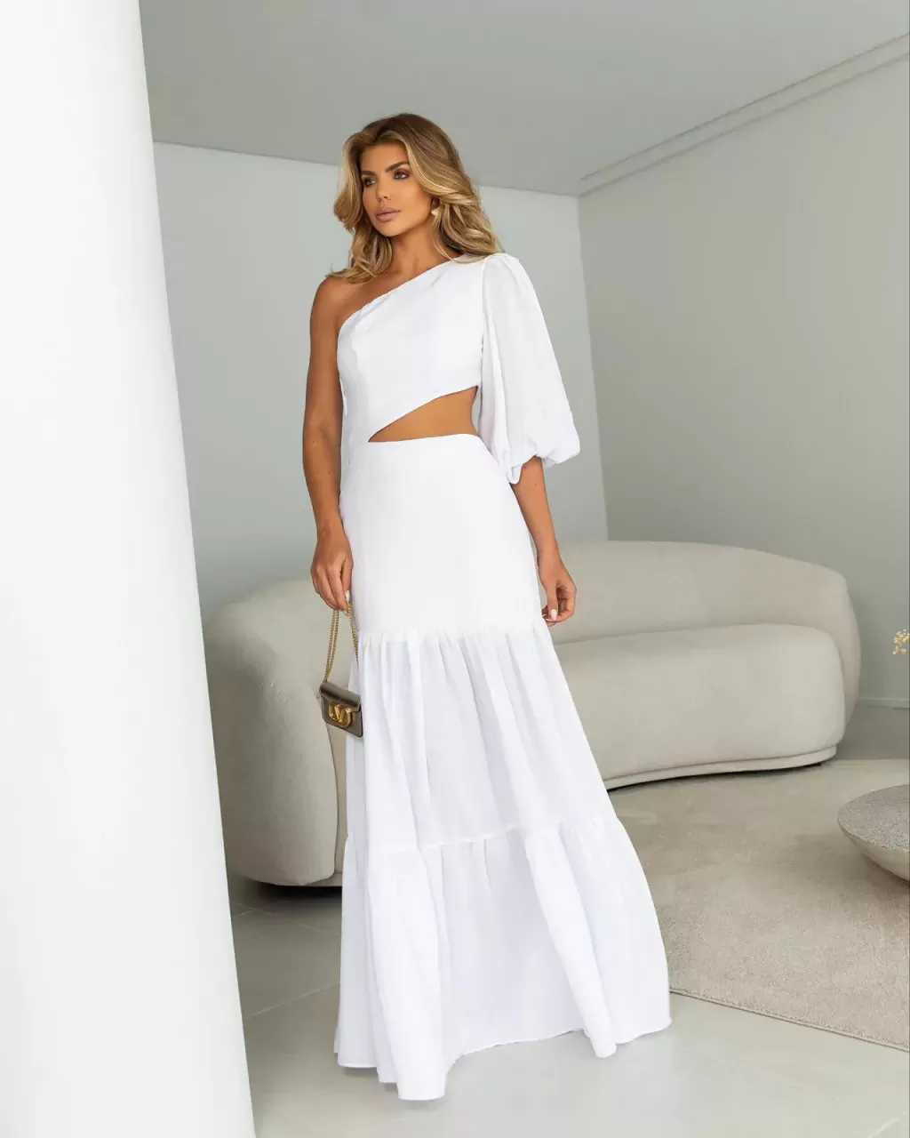 VESTIDO DESNUDE VALENTINA V3 BRANCO