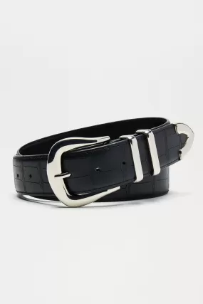 Western Stage Belt - Black