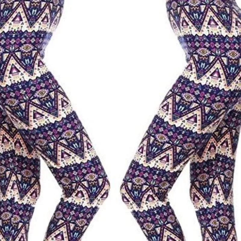 Wicked Soft Pyramid Paradise OS Leggings