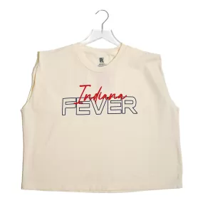 Women's Indiana Fever Strength Tank in Natural by Round 21