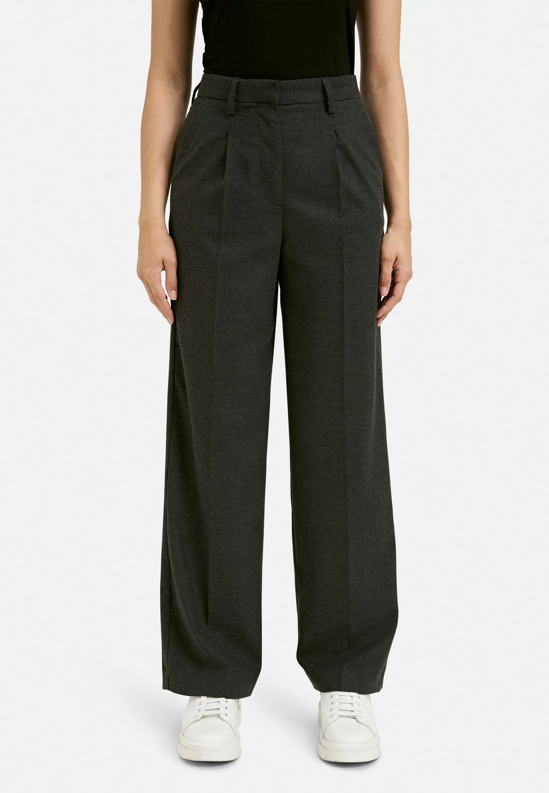 Woven wideleg Pants